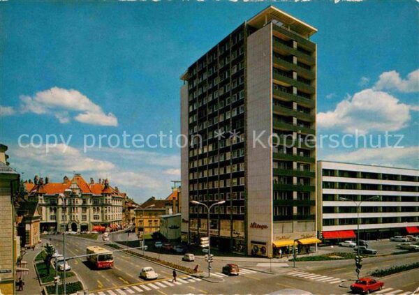 Klagenfurt Woerthersee Rothauer Hochhaus