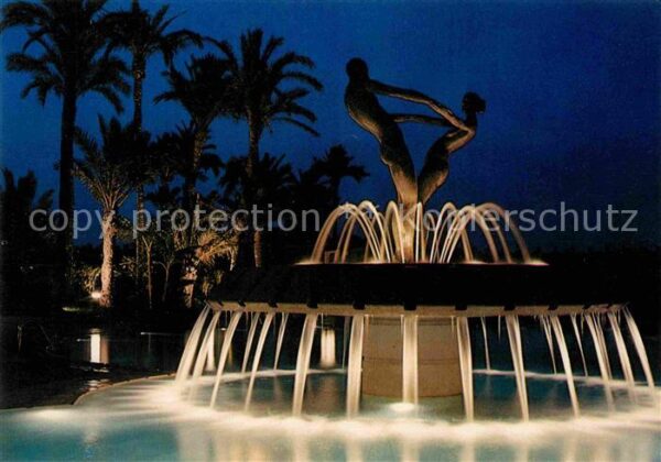 Palma de Mallorca Brunnen im Hotel Valparadiso