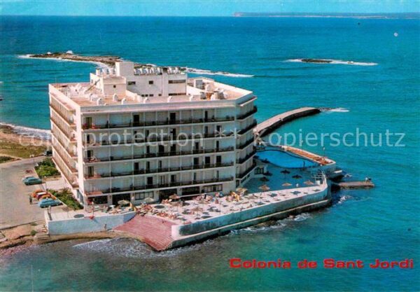 Sant Jordi Fliegeraufnahme Hotel Marques de Palmer