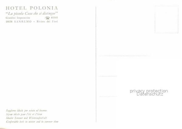 San Remo Hotel Polonia – Bild 2