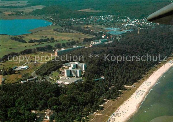 Sellin Ruegen Fliegeraufnahme Cliff Hotel