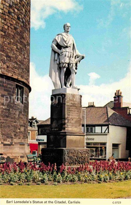 Carlisle Earl Lonsdale Statue Citadel