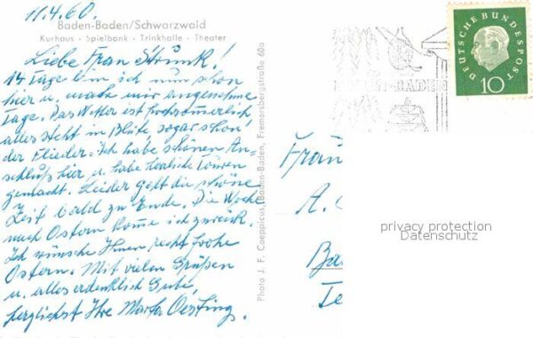 Baden-Baden Kurhaus Spielbank Trinkhalle Theater – Bild 2