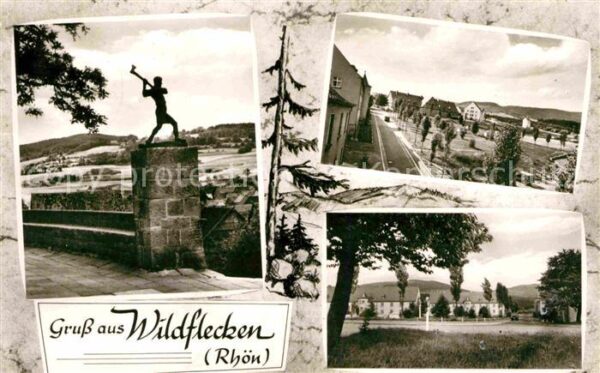 Wildflecken Statue