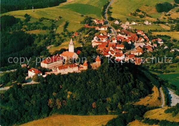 Seitenroda Museum Leuchtenburg Fliegeraufnahme