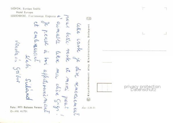 Siofok Europa Szallo – Bild 2