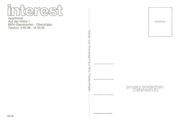 Oberstaufen Aparthotel Interest – Bild 2
