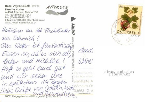 Attersee Hotel Alpenblick – Bild 2
