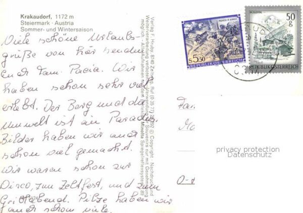 Krakaudorf Kirche Inneres Wasserfall – Bild 2