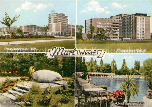 Marl Westfalen Paracelsus-Klinik Parkbad Loemühle Chem