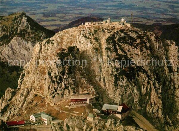 Wendelstein Berg Fliegeraufnahme