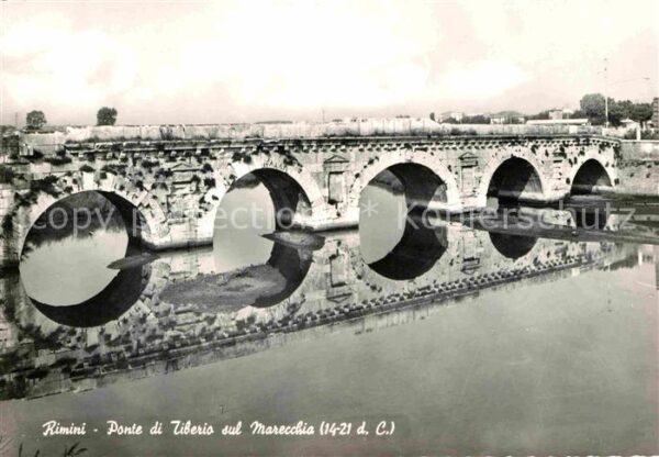 Rimini Ponte di Tiberio sul Marecchia