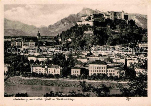 Salzburg Oesterreich Hohe Göll Untersberg