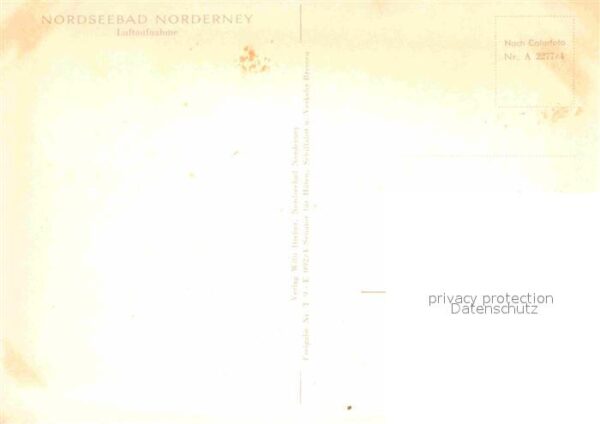 Norderney Nordseebad Fliegeraufnahme – Bild 2