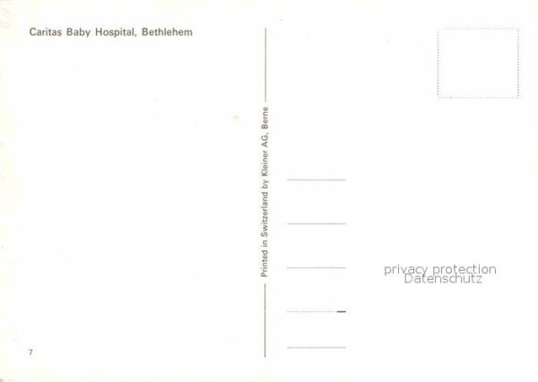 Bethlehem Yerushalayim Caritas Baby Hospital – Bild 2
