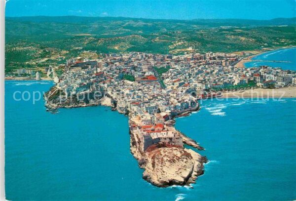 Vieste Foggia Fliegeraufnahme