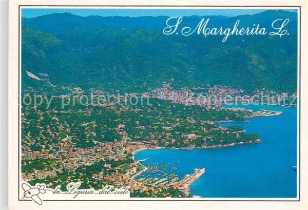 Santa Margherita Ligure Fliegeraufnahme Rapallo