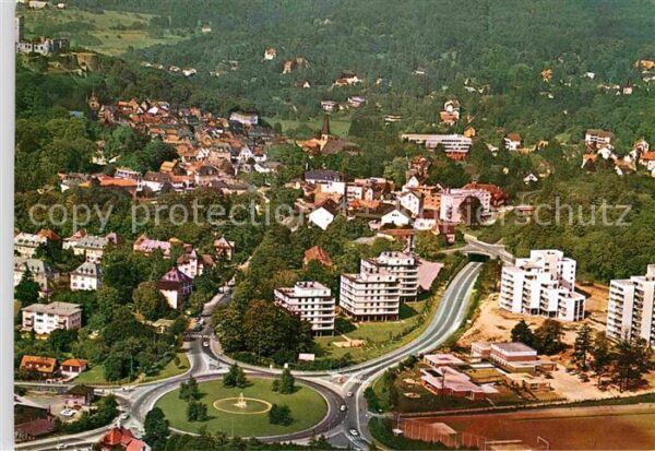 Koenigstein Taunus Fliegeraufnahme
