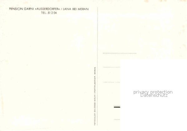 Lana Meran Pension Ausserdorfer – Bild 2