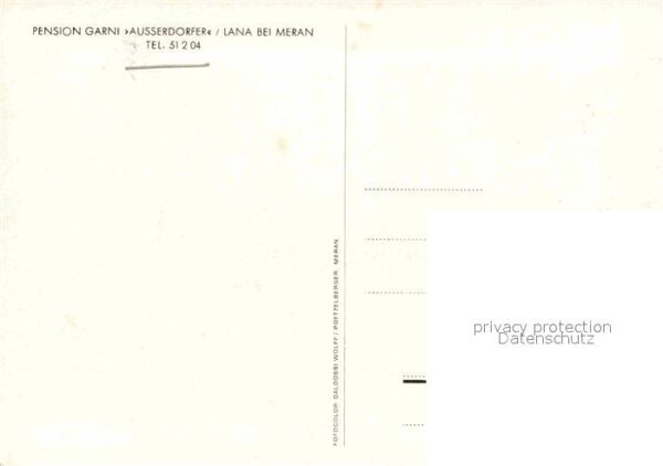 Lana Meran Pension Ausserdorfer – Bild 2