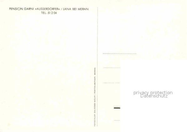 Lana Meran Pension Ausserdorfer – Bild 2