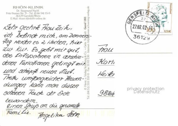 Gersfeld Rhoen Rhön-Klinik – Bild 2