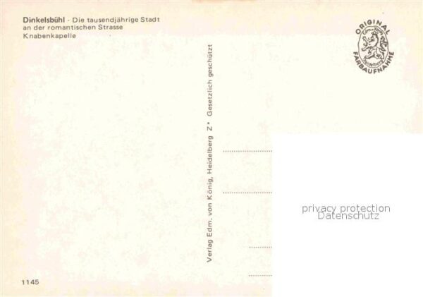 Dinkelsbuehl Knabenkapelle – Bild 2