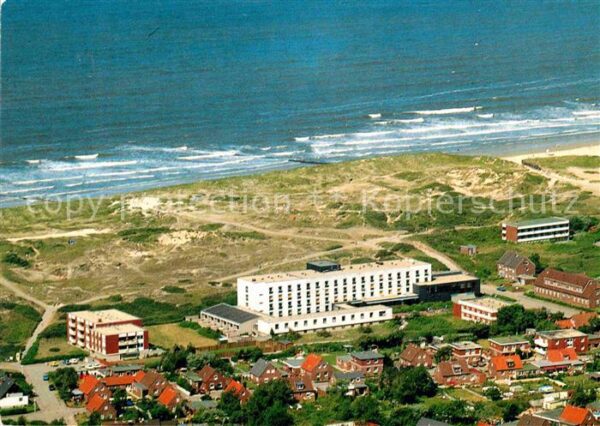 Norderney Nordseebad Allergie Hautklinik Fliegeraufnahme