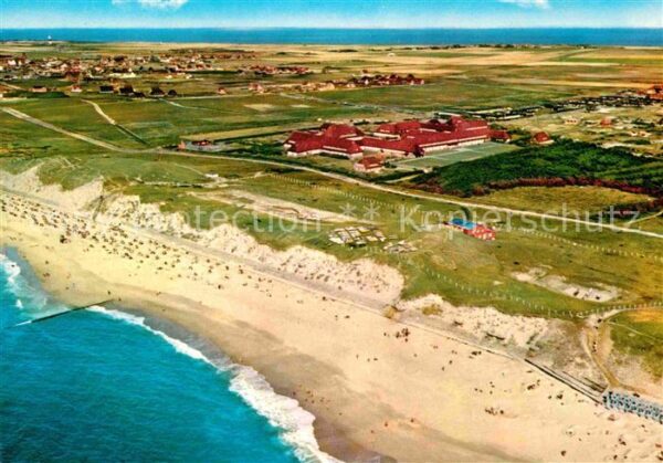 Sylt Fliegeraufnahme Nordsee-Sanatorium