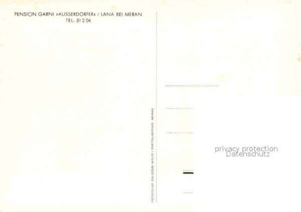 Lana Meran Pension Garni Ausserdorfer – Bild 2