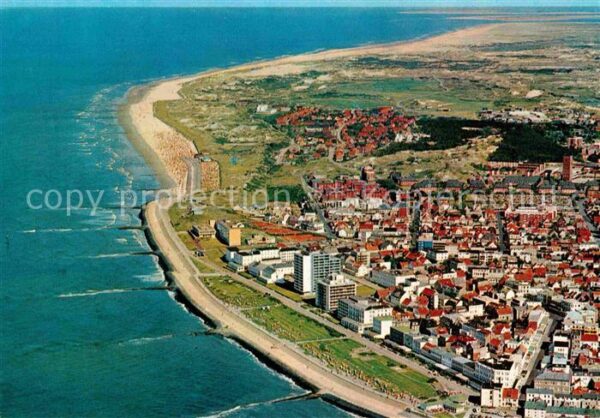 Norderney Nordseebad Fliegeraufnahme