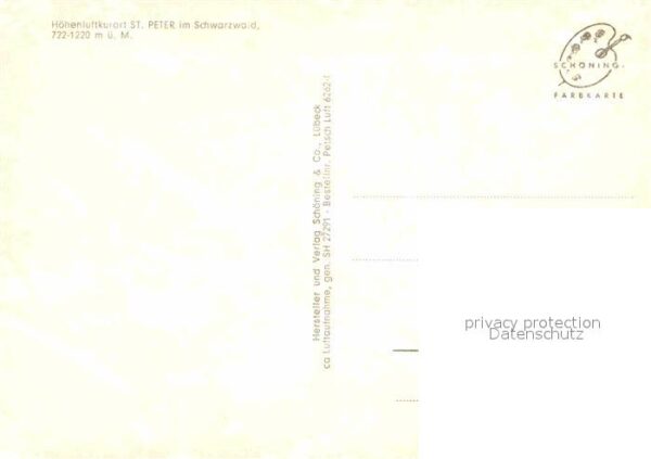St Peter Schwarzwald Fliegeraufnahme – Bild 2
