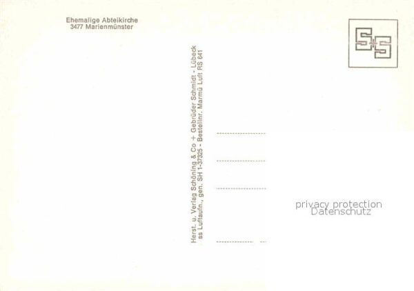 Marienmuenster Fliegeraufnahme ehemalige Abteikirche – Bild 2