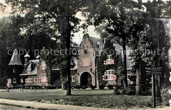 Doorn Niederlande Hoofdingang Huize Doorn