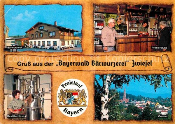 Zwiesel Niederbayern Bayerland Bärwurzerei Destillierblase P
