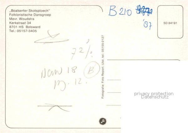 Bolsward Boalsert Boalserter Skotsploech Folkloristische – Bild 2