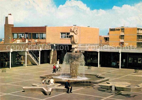 Noordwijk aan Zee  Brunnen Stadtplatz