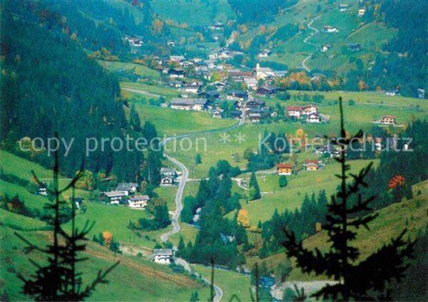 Hopfgarten Brixental Kelchsau vom Kreuzjoch