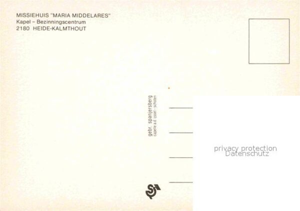 Kalmthout Missiehuis Maria Middelares Kapel – Bild 2