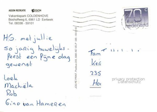 Eerbeek Vakantiepark Coldenhove Restaurant Hall – Bild 2