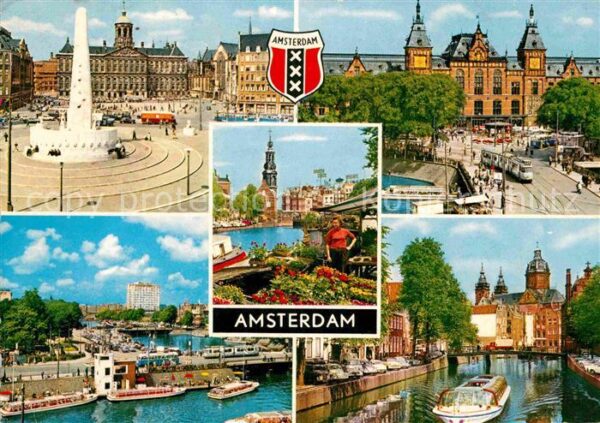 Amsterdam Niederlande Teilansichten