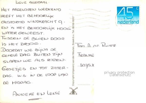 Texel Texelse klederdracht Spinnräder – Bild 2