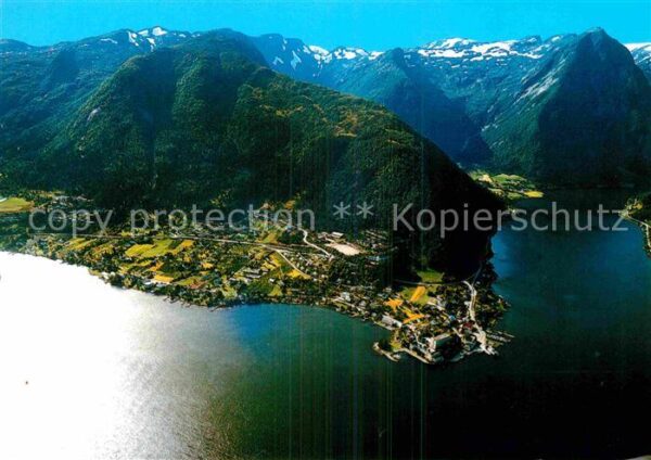 Norge Norwegen Balestrand Sogn Fliegeraufnahme