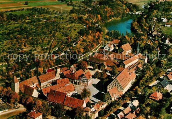 Maulbronn Ehem Zisterzienserkloster Fliegeraufnah