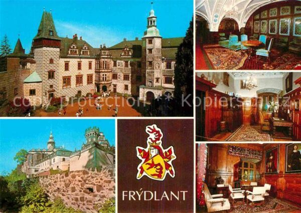 Frydlant Zamek Frydlant Stary hrad Prvni cast za