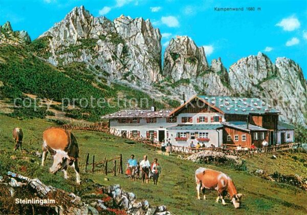 Chiemsee Steinlingalm mit Kampenwand