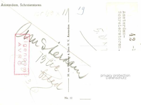 Amsterdam Niederlande Schreierstoren – Bild 2