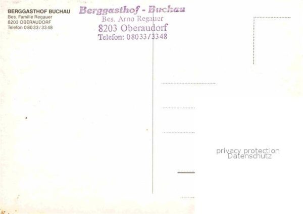 Oberaudorf Berggasthof Buchau – Bild 2