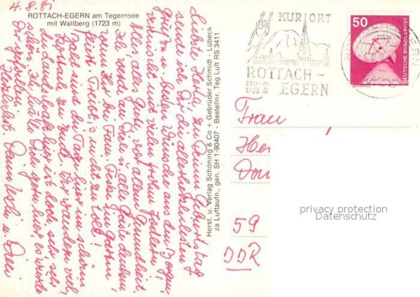 Rottach-Egern Fliegeraufnahme mit Wallberg – Bild 2