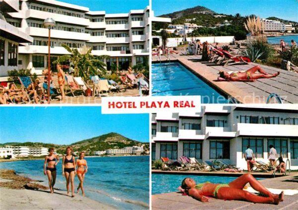Ibiza Islas Baleares Hotel Playa Real Swimmingpool